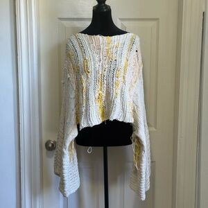 Free People | Boho Drive Through Bell Sleeve Sweater